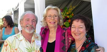 Louise Hay with facilitators